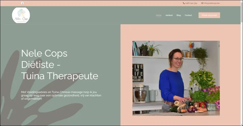 Website Nele Cops