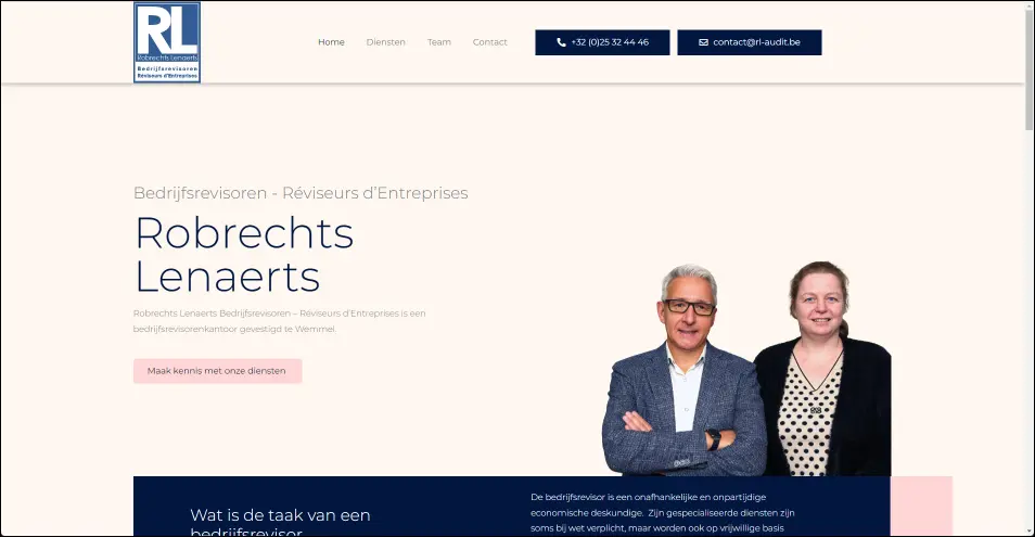 Website Robrechts-Lenaerts